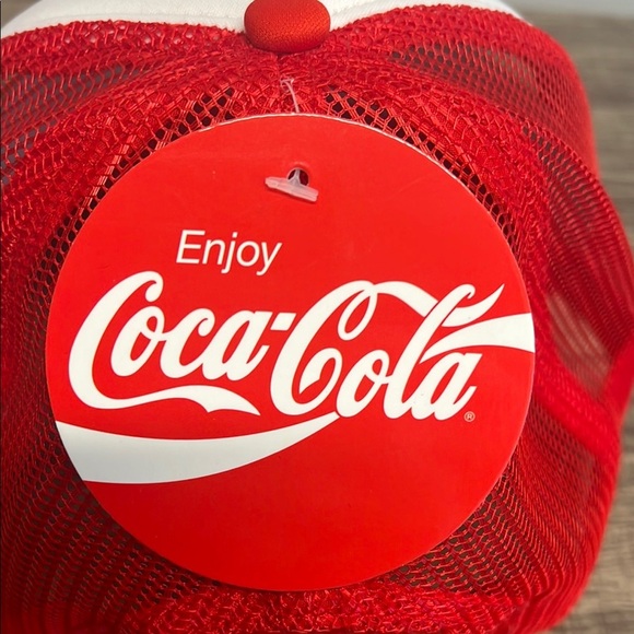Coca Cola | Red Trucker Baseball Hat “Diet Coke” w/ Charms - Picture 2 of 6